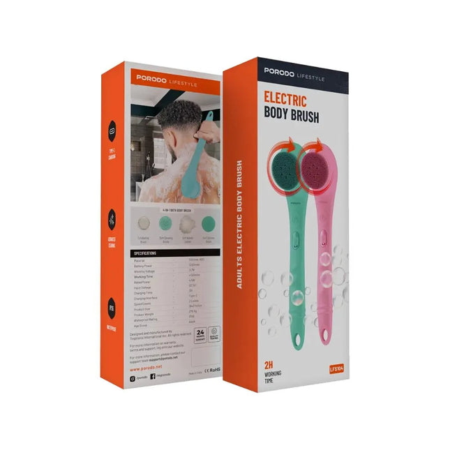 Porodo Lifestyle Electric Body Brush