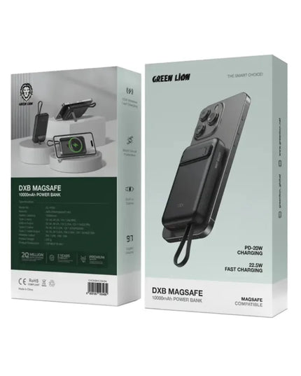 Green Lion DXB MagSafe 10000mAh Power Bank